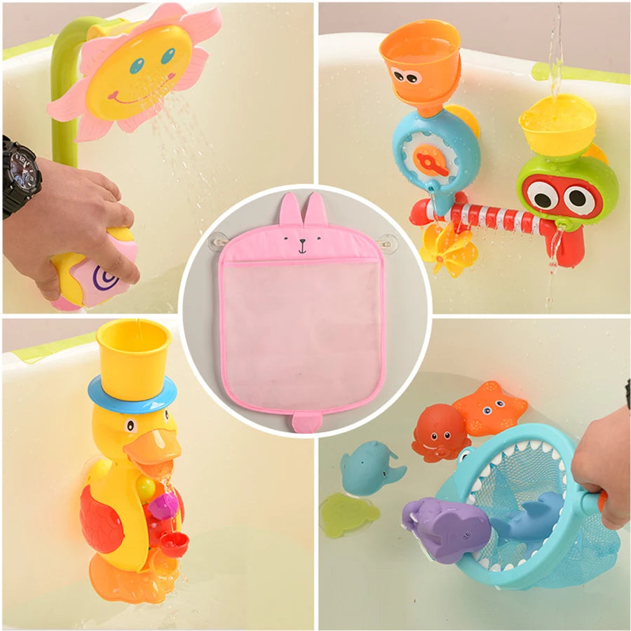 QWZ Neue Baby Badezimmer Mesh Tasche – Spaß und Ordnung beim Baden!
