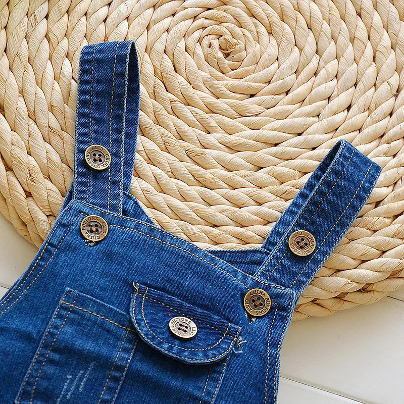 Unisex-Denim-Overall – Latzhose für Babys und Kleinkinder