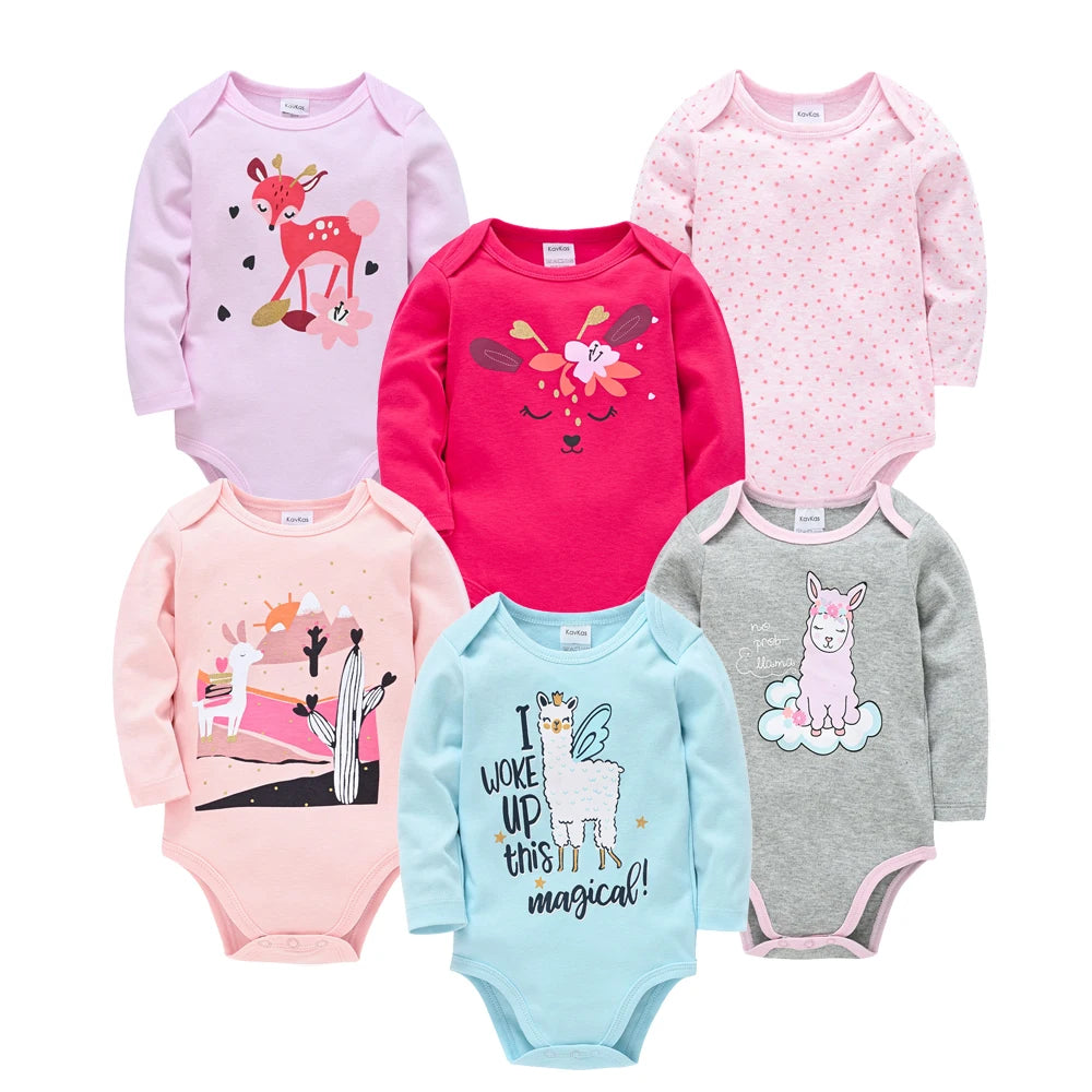 Baby-Body-Set – Weiche Baumwoll-Bodys für Neugeborene im 3er- oder 6er-Pack