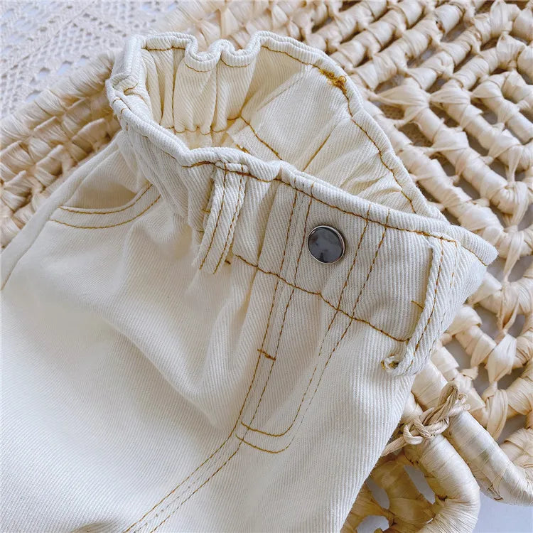 Jeans für Babys – Hohe Taille für warme Herbst-Winter-Tage