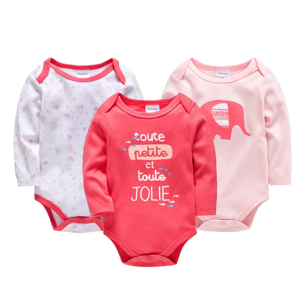 Baby-Body-Set – Weiche Baumwoll-Bodys für Neugeborene im 3er- oder 6er-Pack