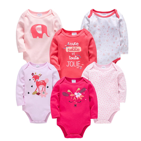 Baby-Body-Set – Weiche Baumwoll-Bodys für Neugeborene im 3er- oder 6er-Pack