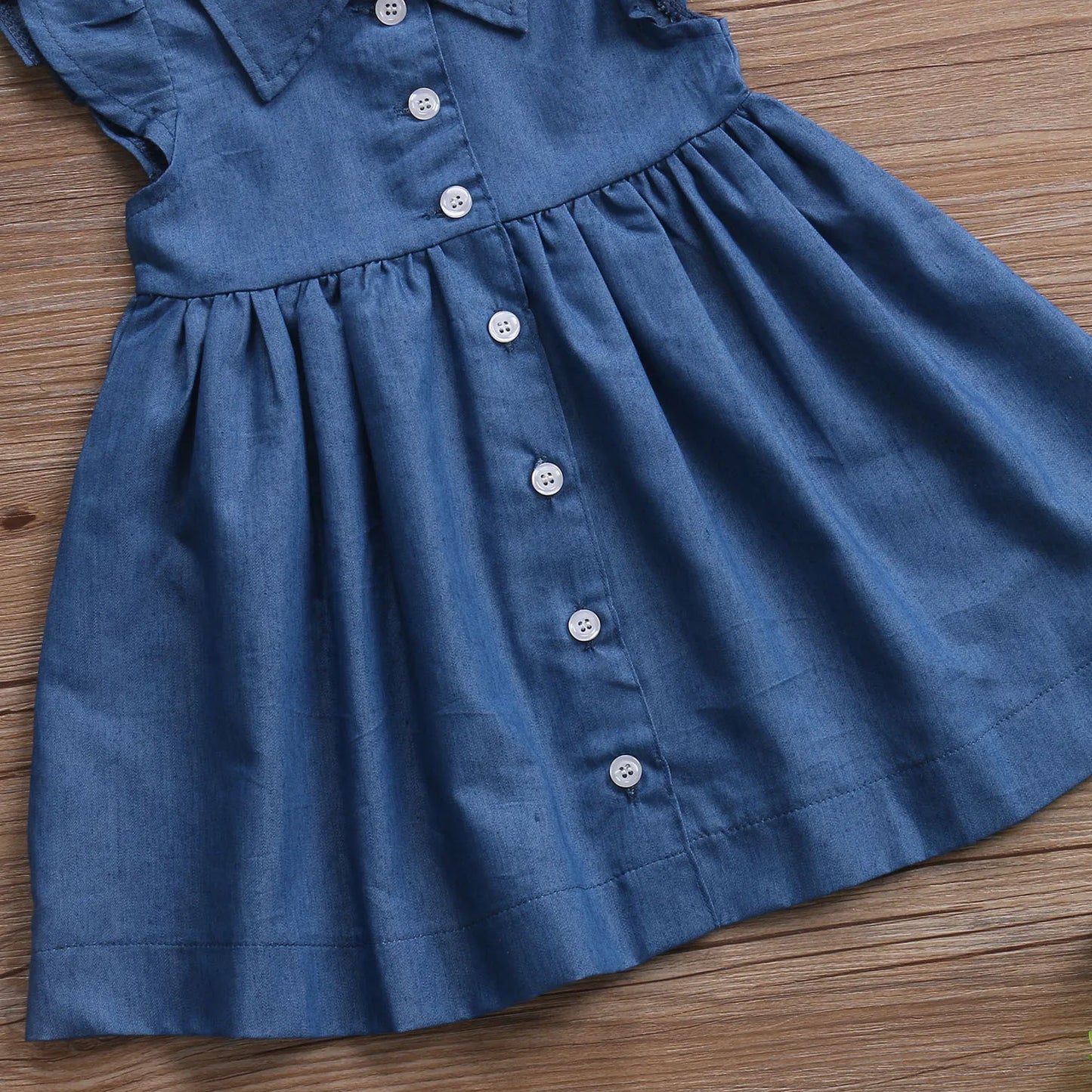 Sommerkleid für kleine Prinzessinnen – Ärmelloses Partykleid mit Rüschen