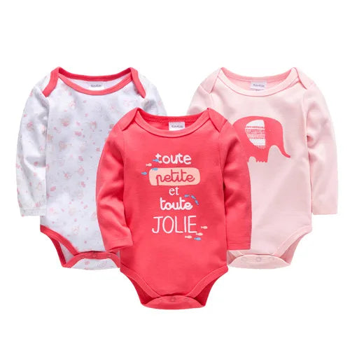 Baby-Body-Set – Weiche Baumwoll-Bodys für Neugeborene im 3er- oder 6er-Pack