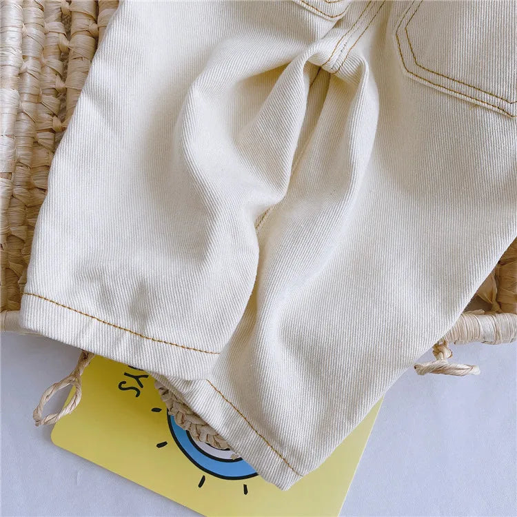Jeans für Babys – Hohe Taille für warme Herbst-Winter-Tage