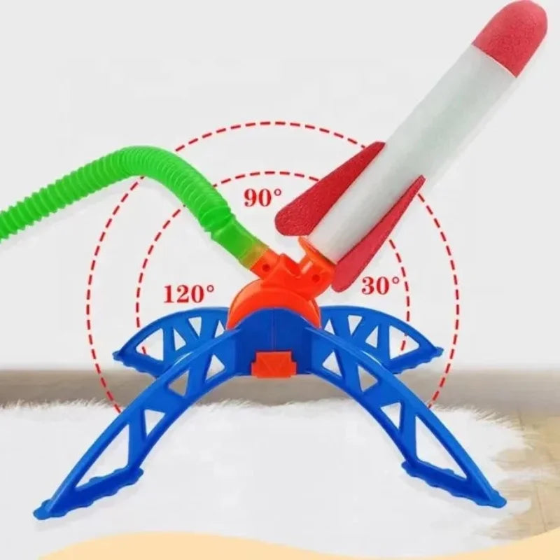 Pump - Rakete  Lass die Kids den Himmel erobern mit unserer coolen Kinder Outdoor Rakete!