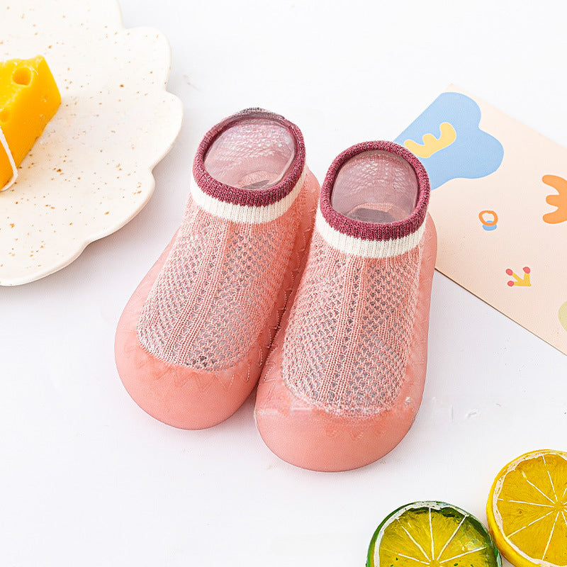 Frühling und Sommer Baby Kleinkind Schuhe Non-slip Baby Mesh Atmungsaktive Innen Weichen Boden Schuhe kinder Socken Schuhe