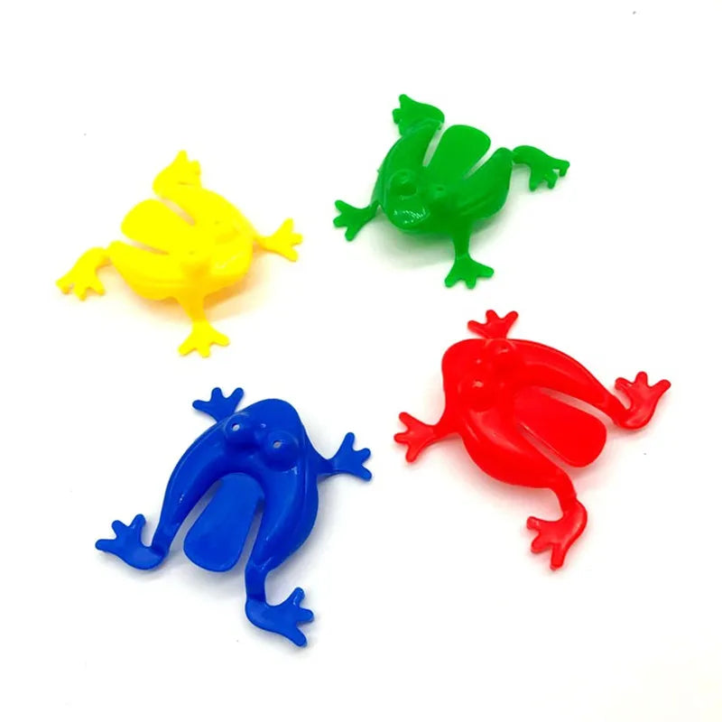 10-20 Stück Springende Frosch Bounce Spielzeug – Spaß, Bewegung & Stressabbau für Kinder!