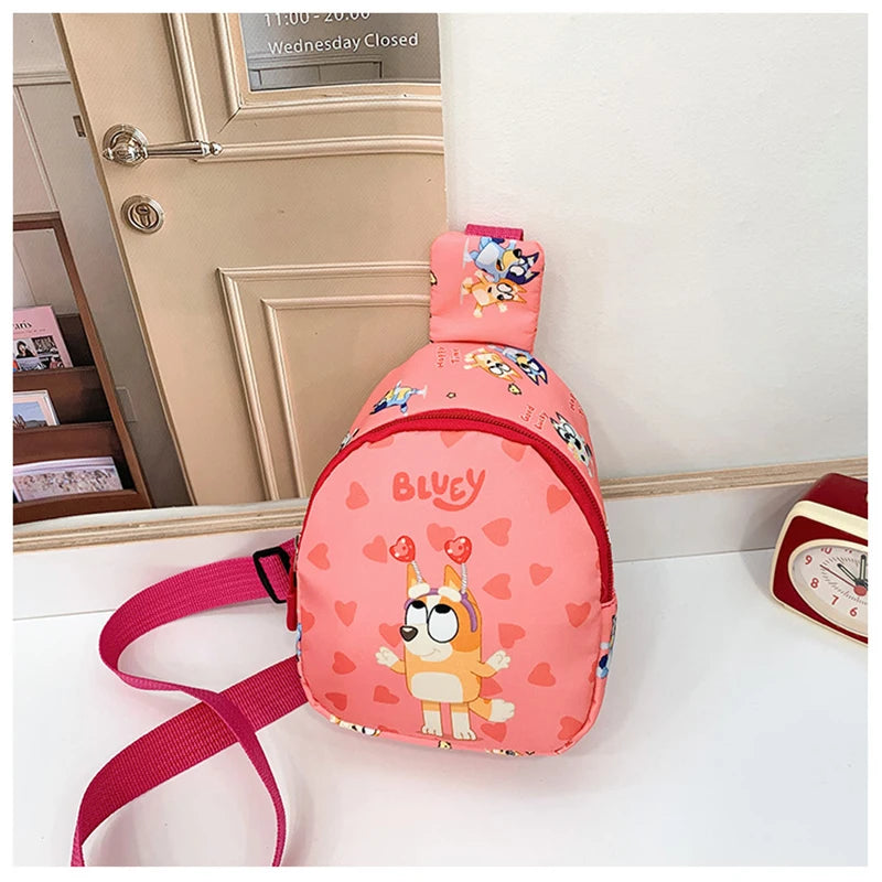 Bluey & Bingo Cartoon Rucksack für Kinder