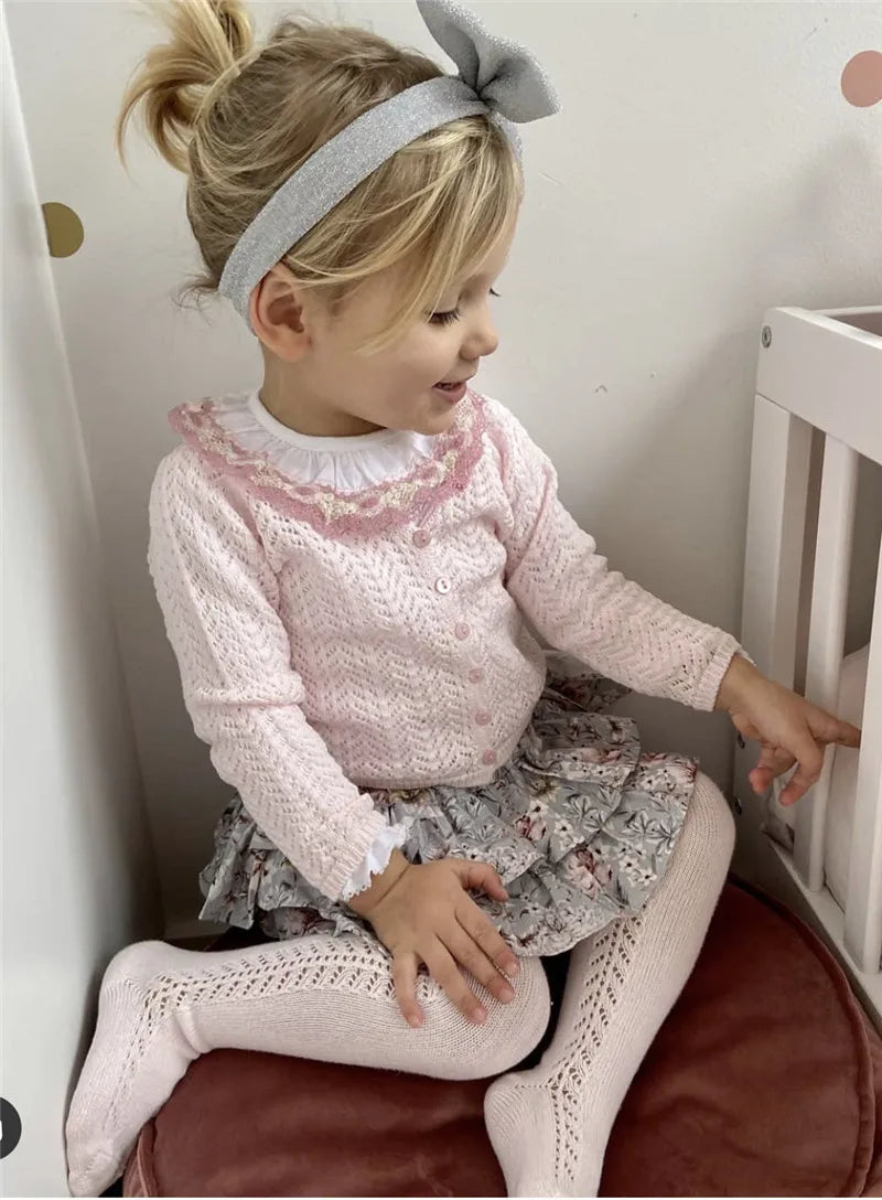 Atmungsaktive Baumwoll-Strumpfhosen für Mädchen – Festes, bequemes Design, niedliche Motive, ideal für 0-5 Jahre, perfekt für Alltag und Freizeit