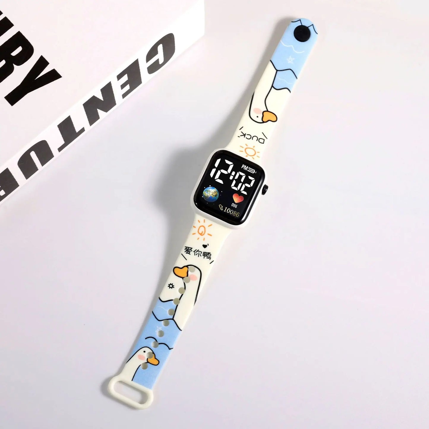 MINISO Digitaluhr Stitch & Hello Kitty – Coole Kinderuhr für Jungen und Mädchen