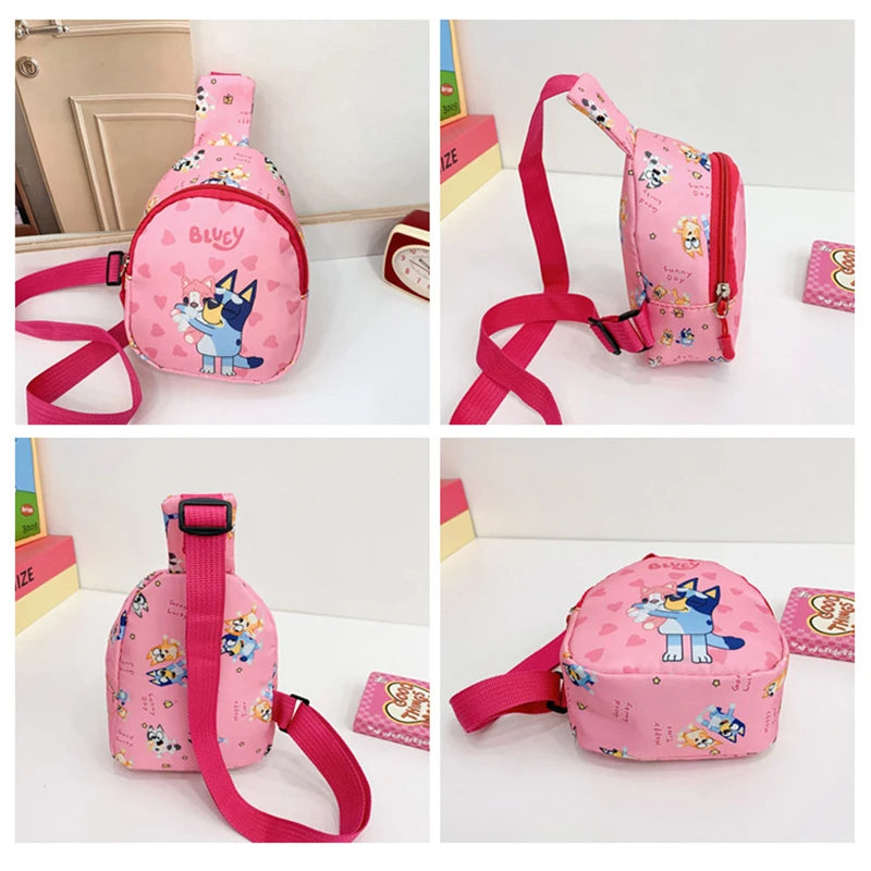 Bluey & Bingo Cartoon Rucksack für Kinder