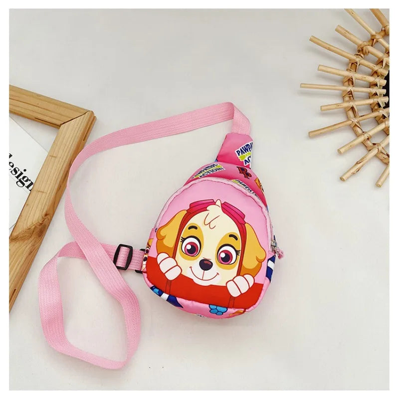 Paw Patrol Brusttasche Kinder Kinder Mini Outdoor Umhängetaschen Jungen Mädchen Paw Patrol Tasche Kostüm Zubehör Studenten Babytasche