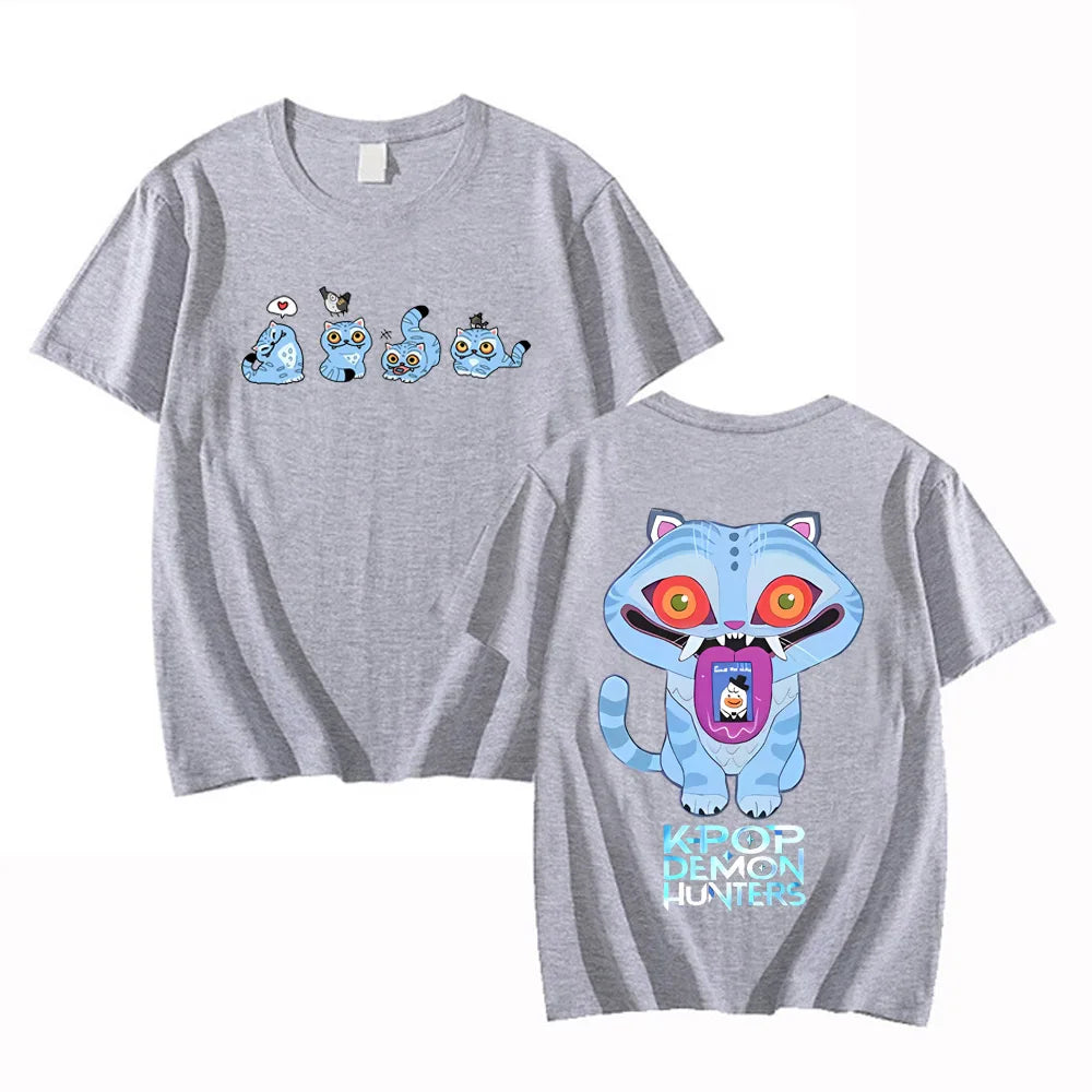 "Kpop Demon Hunters" Tiger T-Shirt – Lässiges Streetwear-Shirt im Harajuku-Stil