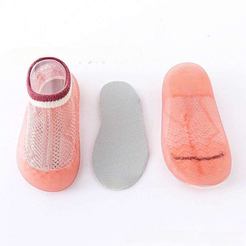 Frühling und Sommer Baby Kleinkind Schuhe Non-slip Baby Mesh Atmungsaktive Innen Weichen Boden Schuhe kinder Socken Schuhe