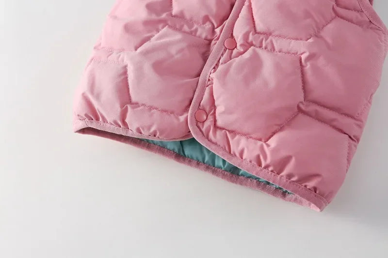 Unisex Winter-Weste für Kinder – Warme, gefütterte Weste für Babys und Kleinkinder