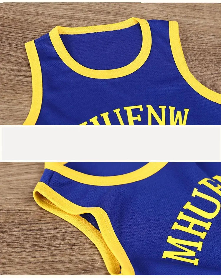 Kinder Sport-Set – Atmungsaktives Basketball-Outfit für Jungen