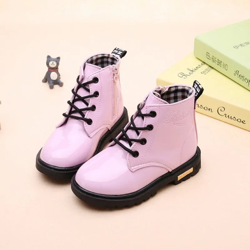 Kinder Knöchel Schuhe Knöchel-Stiefel – Modische & Wasserdichte Schuhe für Kinder