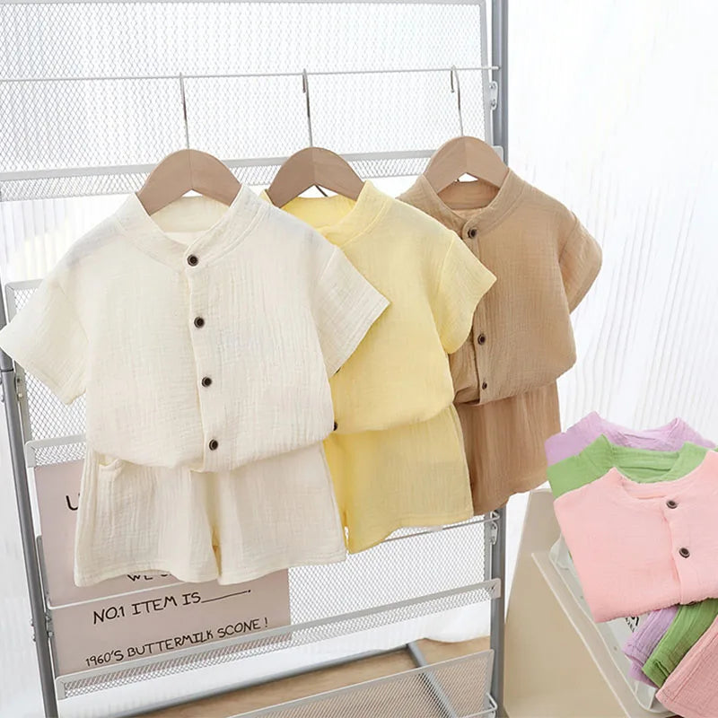 Kate's Dream Sommer-Set für Kinder – T-Shirt und Shorts aus reiner Baumwolle