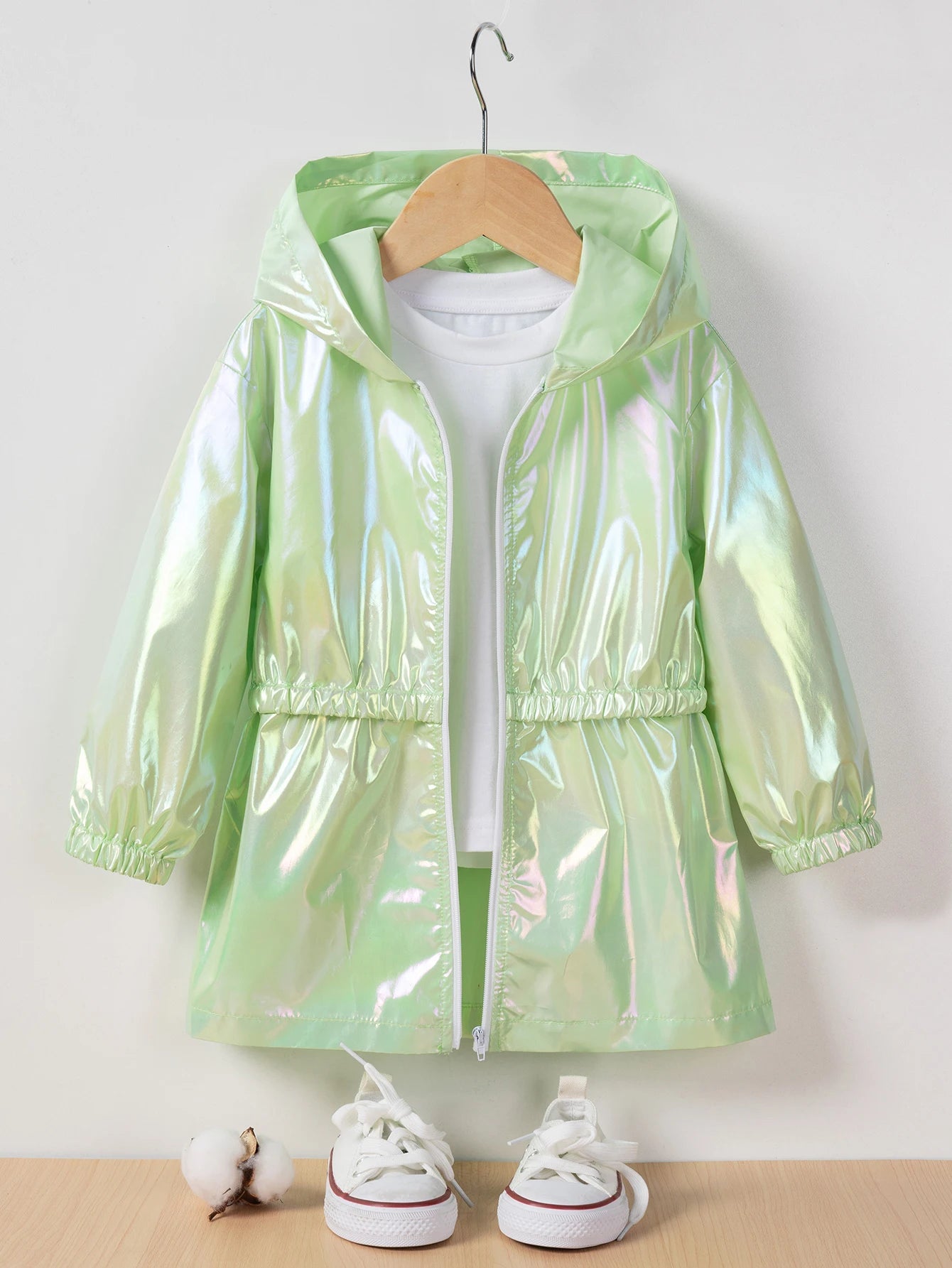 Leichte Kinder-Jacke – Atmungsaktiver Mantel mit Reißverschluss für Frühling & Herbst