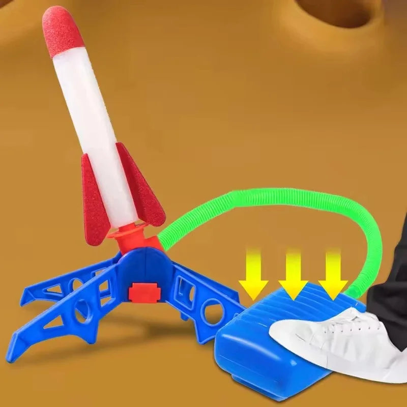 Pump - Rakete  Lass die Kids den Himmel erobern mit unserer coolen Kinder Outdoor Rakete!