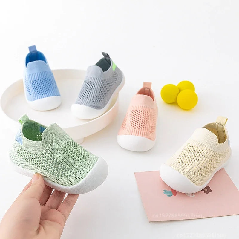 Frühling & Sommer Kids-Schuhe – Atmungsaktive Slip-On Turnschuhe für Mädchen & Jungs!