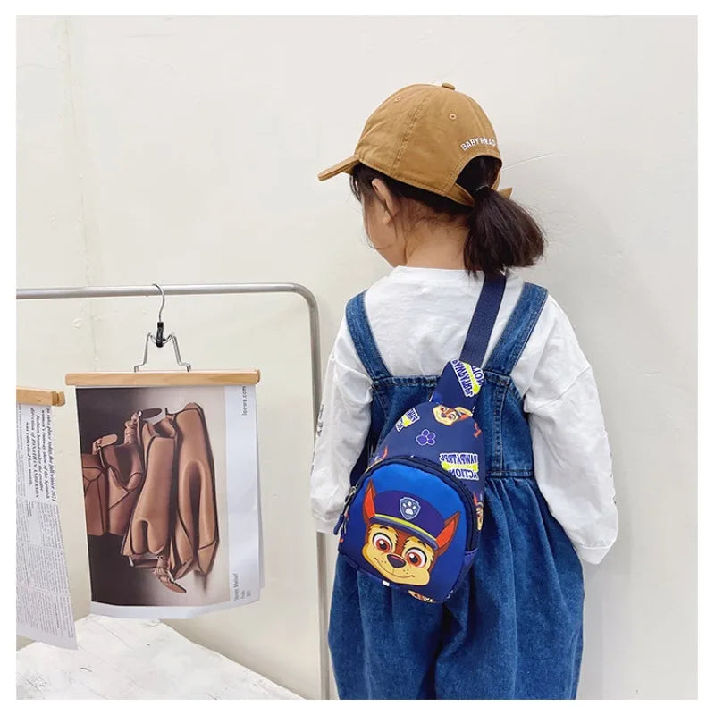Paw Patrol Brusttasche Kinder Kinder Mini Outdoor Umhängetaschen Jungen Mädchen Paw Patrol Tasche Kostüm Zubehör Studenten Babytasche