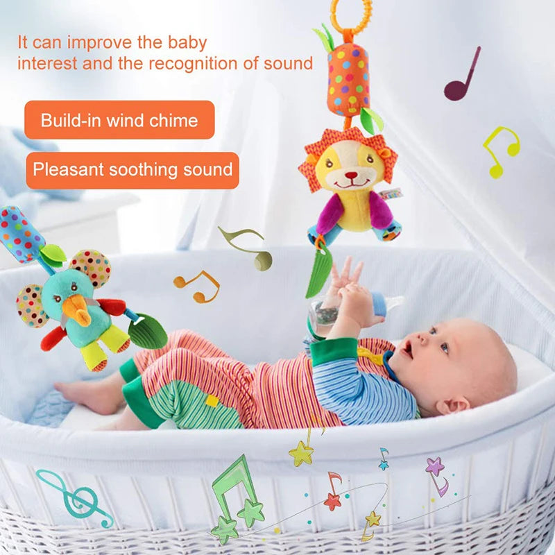 Baby Sensorische Hängende Rasseln – Das weiche Lernspielzeug für kleine Entdecker!