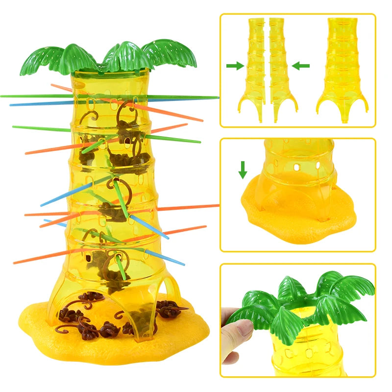 JUMPING MONKEY Affenalarm – Das spannende Würfelspiel für die ganze Familie!