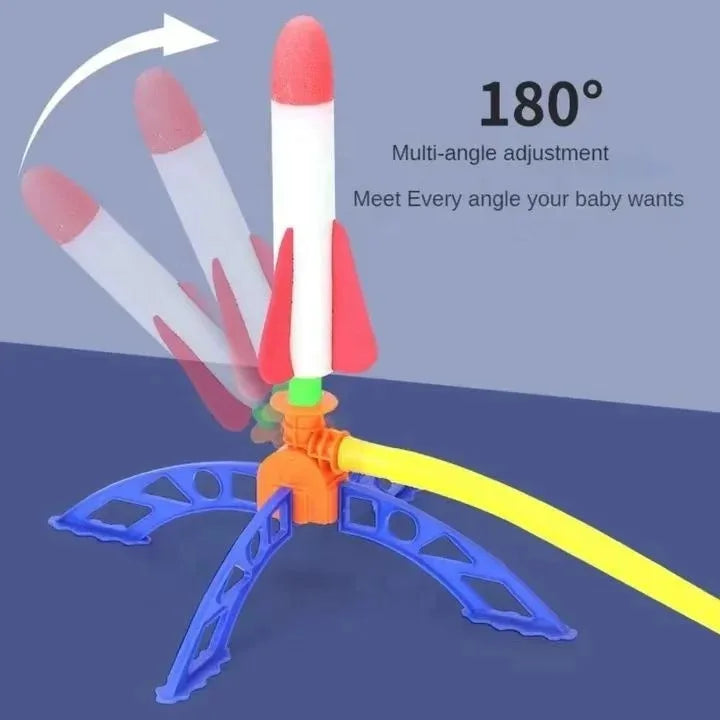 Pump - Rakete  Lass die Kids den Himmel erobern mit unserer coolen Kinder Outdoor Rakete!