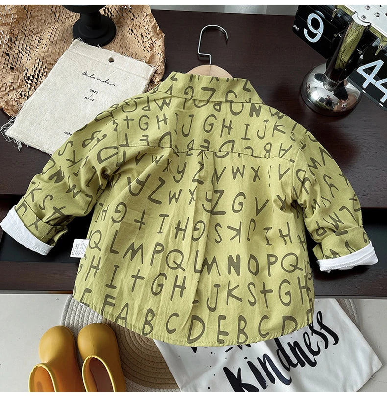 Kinder-Hemd-Kleidung, Frühling, Kariertes Kinder-Hemd – Klassische Baumwoll-Bluse für Jungen & Mädchennne Blusen, Kleidung, Kleinkind, Jungen, karierte Baumwolle, Tops, 1, 2, 3, 4 Jahre, Kinder-Langarmshirt
