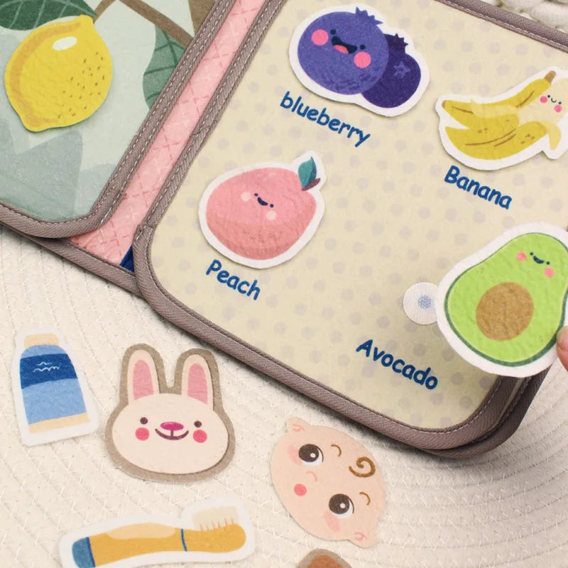 Montessori Busy Book – Das perfekte Frühpädagogik-Softbook für Kinder von 0 bis 4 Jahren