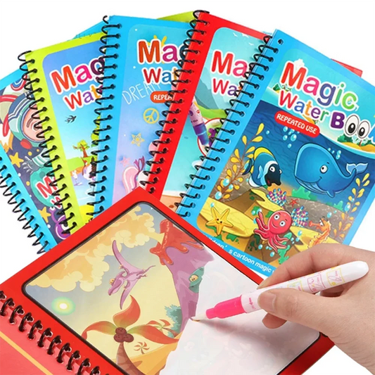 Magisches Wasser-Malbuch â Der saubere MalspaĂ fĂŒr Kinder