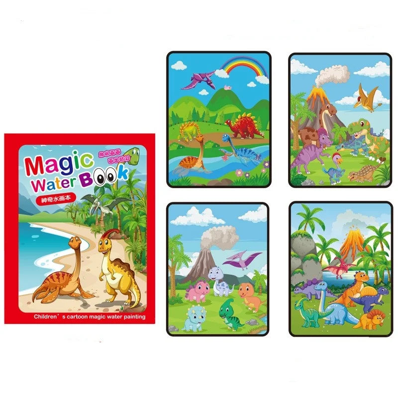 Magisches Wasser-Malbuch – Der saubere Malspaß für Kinder