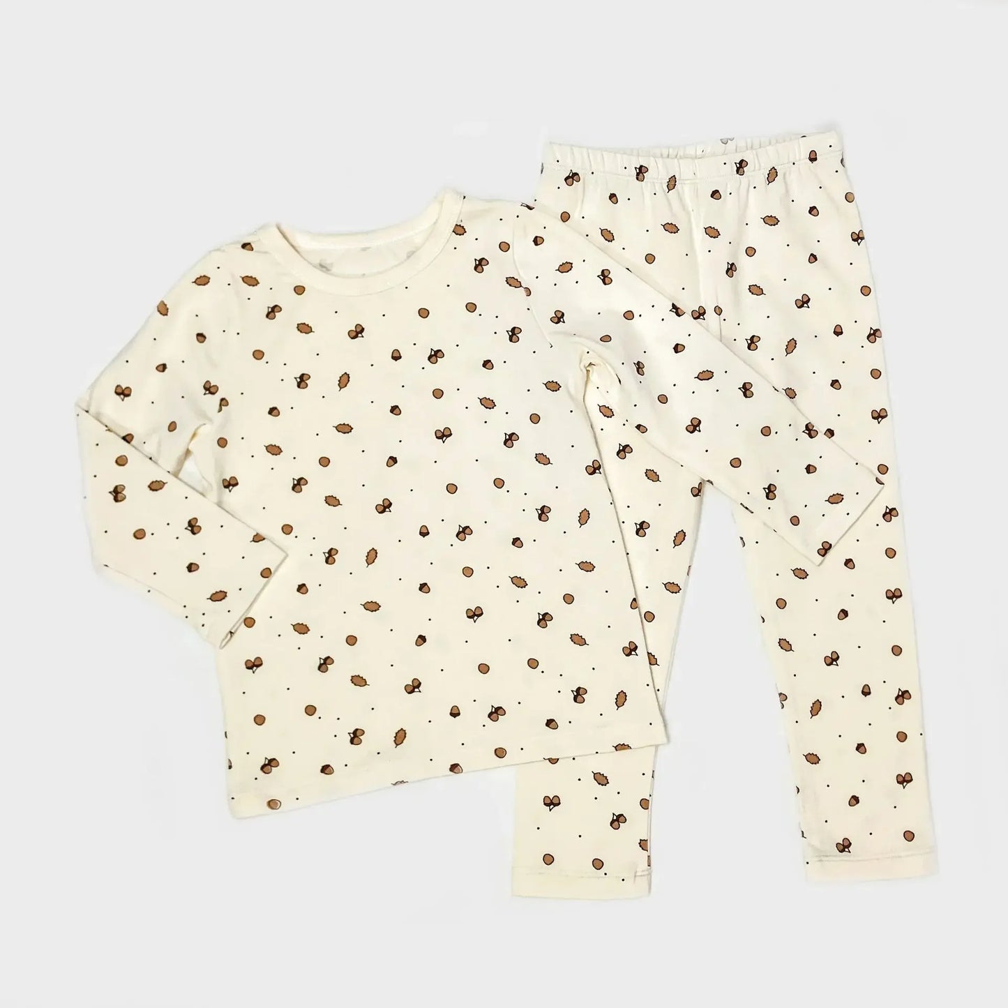 Kinder-Pyjama-Set – Weiche Homewear aus Baumwolle mit Früchte-Print