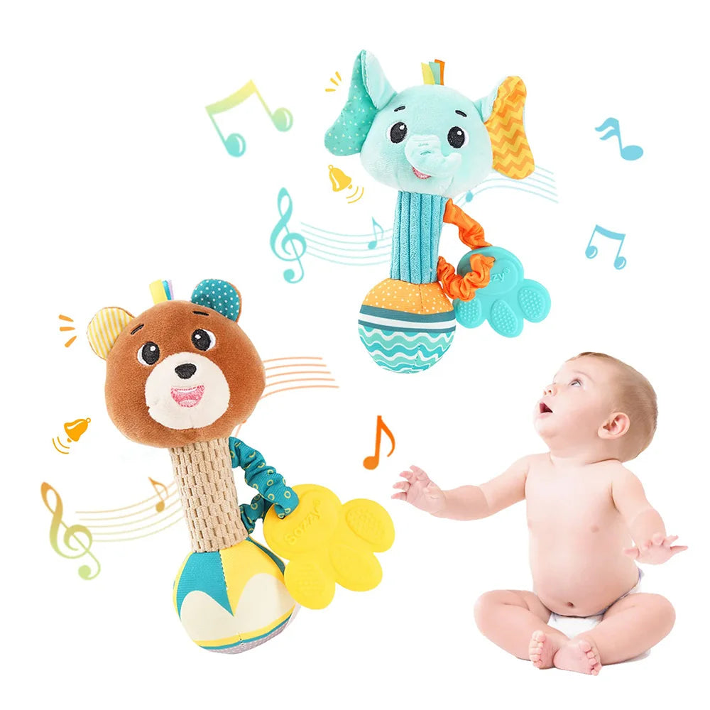 Super süße Stofftierrasseln – Das perfekte Babyspielzeug für kleine Entdecker!