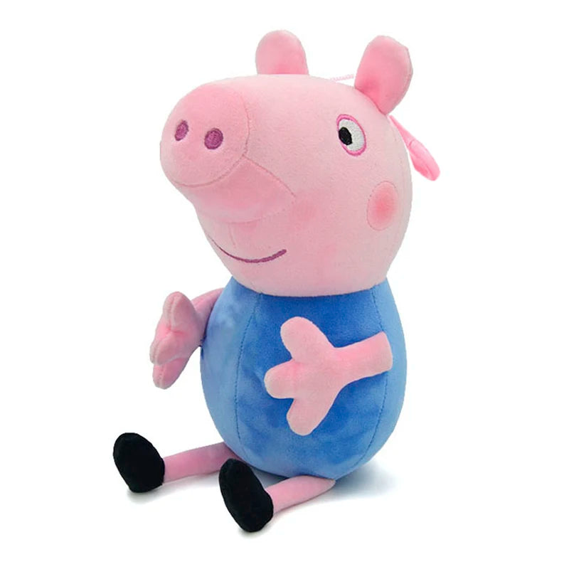 Peppa Pig Plüschpuppe (19 cm) – Weiche Kinder Plüschfigur mit Peppa, George, Suzy & Co.