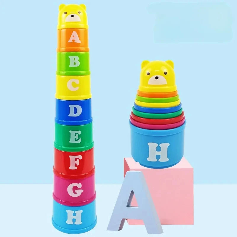 Reaktions- & Stapelspiel für Kinder – Schnelligkeit, Geschick & Frühes Lernen (ab 3 Jahren)