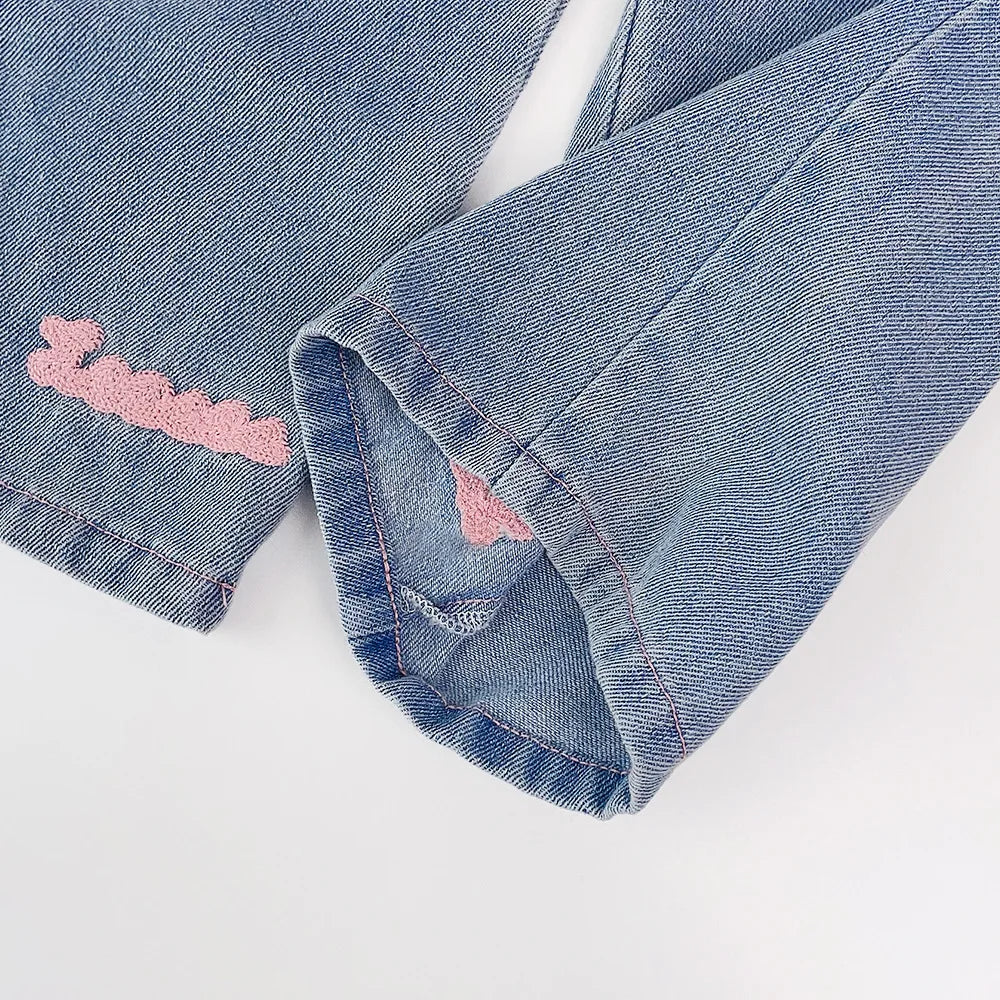 Stylisches Jeans-Set für Kinder – Lässiges Mode-Outfit für Herbst