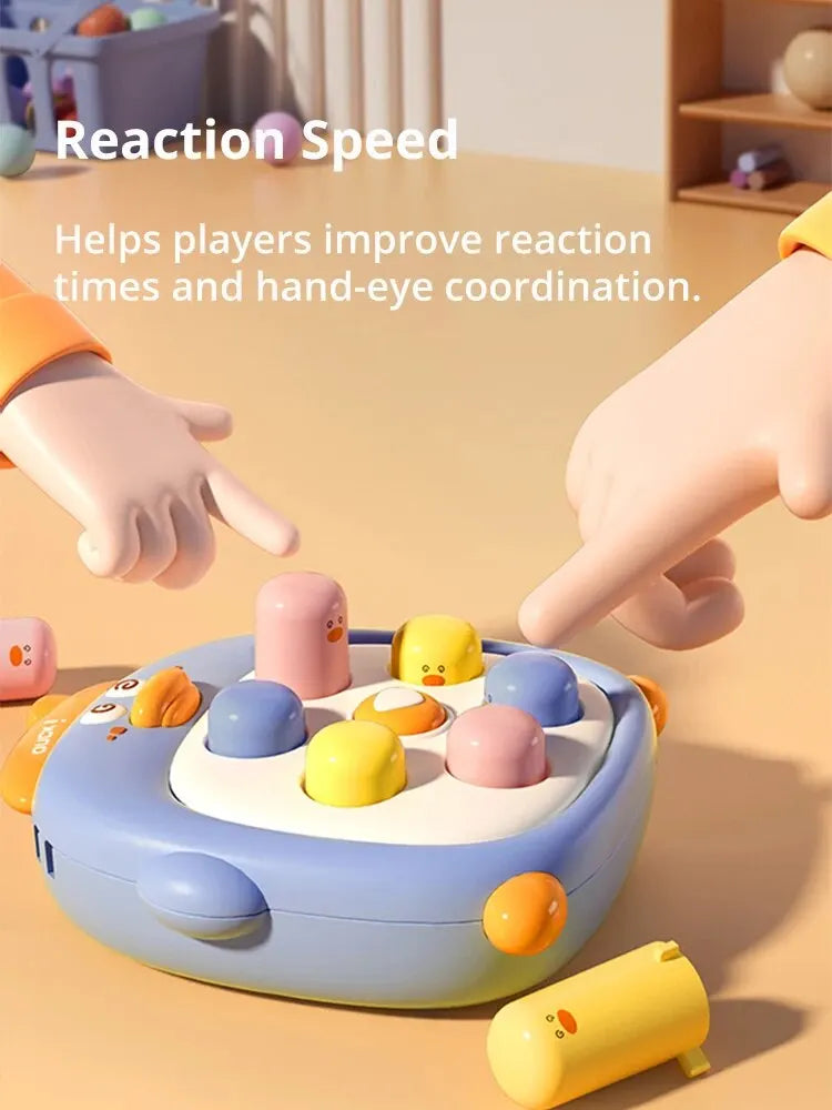 Mini Whack-a-Mole – Hand-Auge-Koordination & Stressabbau für Kinder