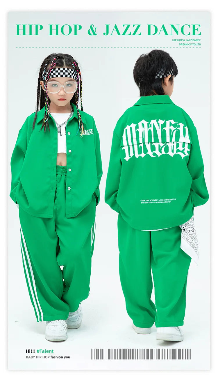 Lässiges Hip-Hop-Set – Streetwear für Jungen und Mädchen