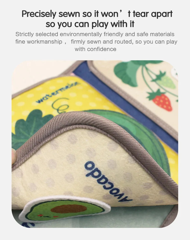 Montessori Busy Book – Das perfekte Frühpädagogik-Softbook für Kinder von 0 bis 4 Jahren