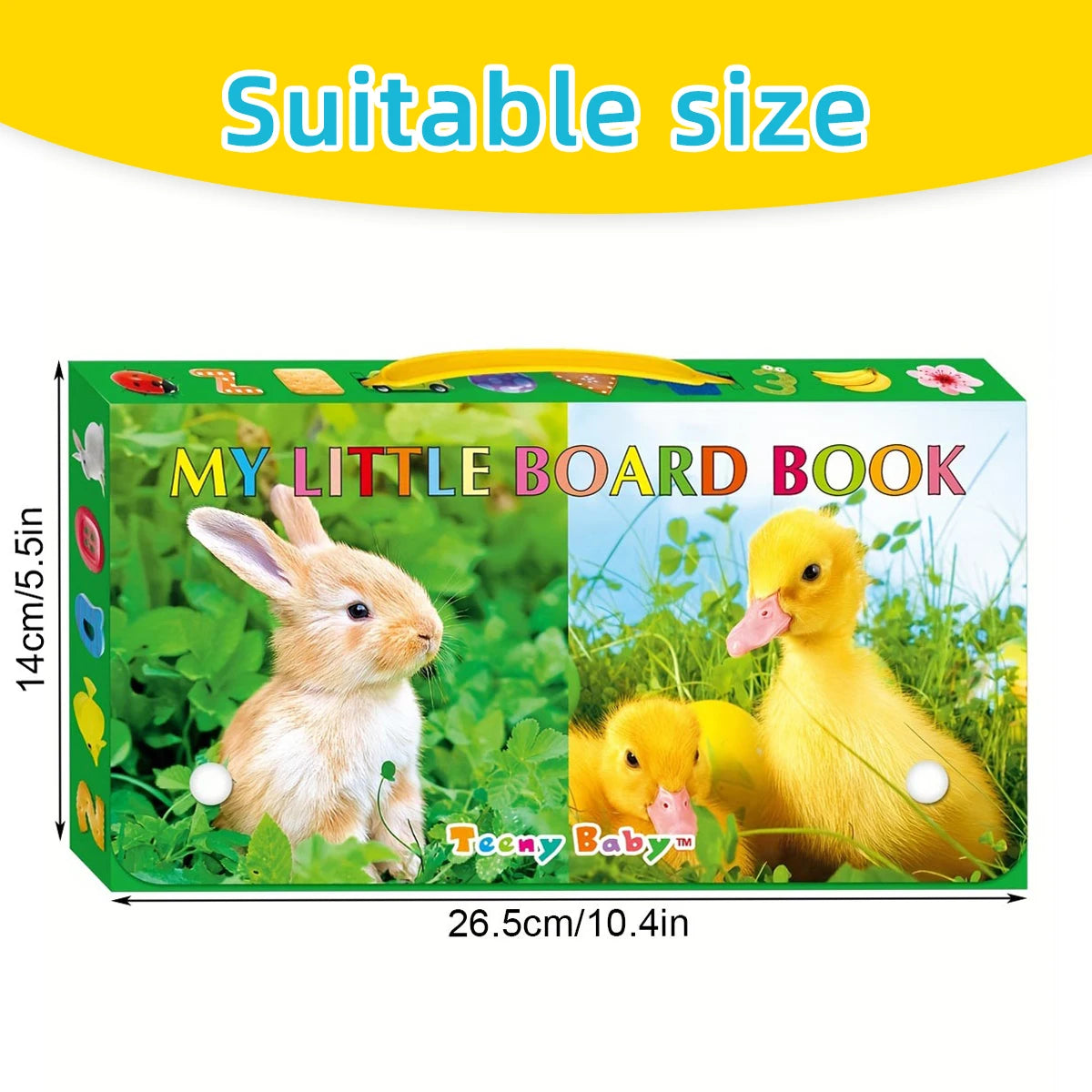 "My Little Board Book" - Sanfte Sinnesentdeckung für die Kleinsten - In English