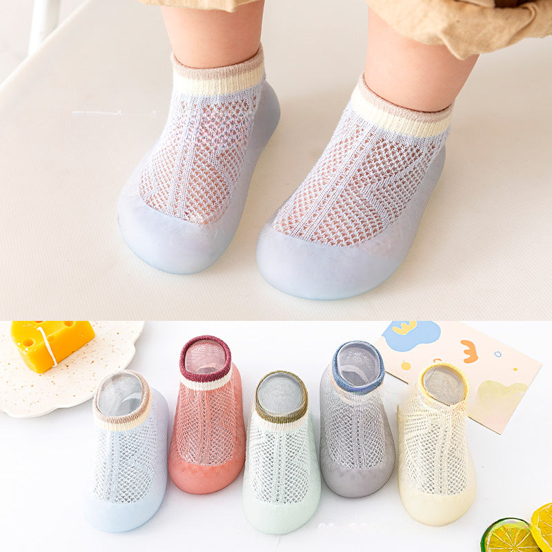 Frühling und Sommer Baby Kleinkind Schuhe Non-slip Baby Mesh Atmungsaktive Innen Weichen Boden Schuhe kinder Socken Schuhe
