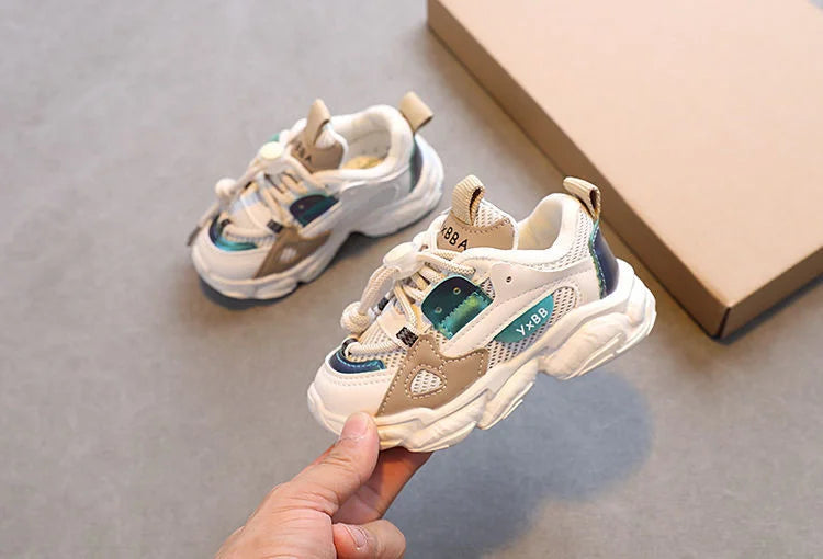 Freizeitschuhe für Kinder – Atmungsaktive Turnschuhe mit Anti-Rutsch-Sohle