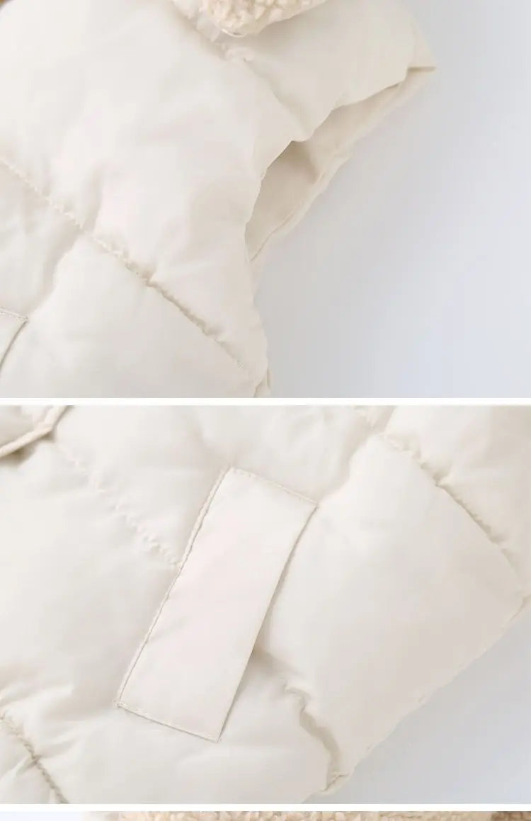 Unisex Kinder-Weste – Warme, ärmellose Jacke mit Umlegekragen