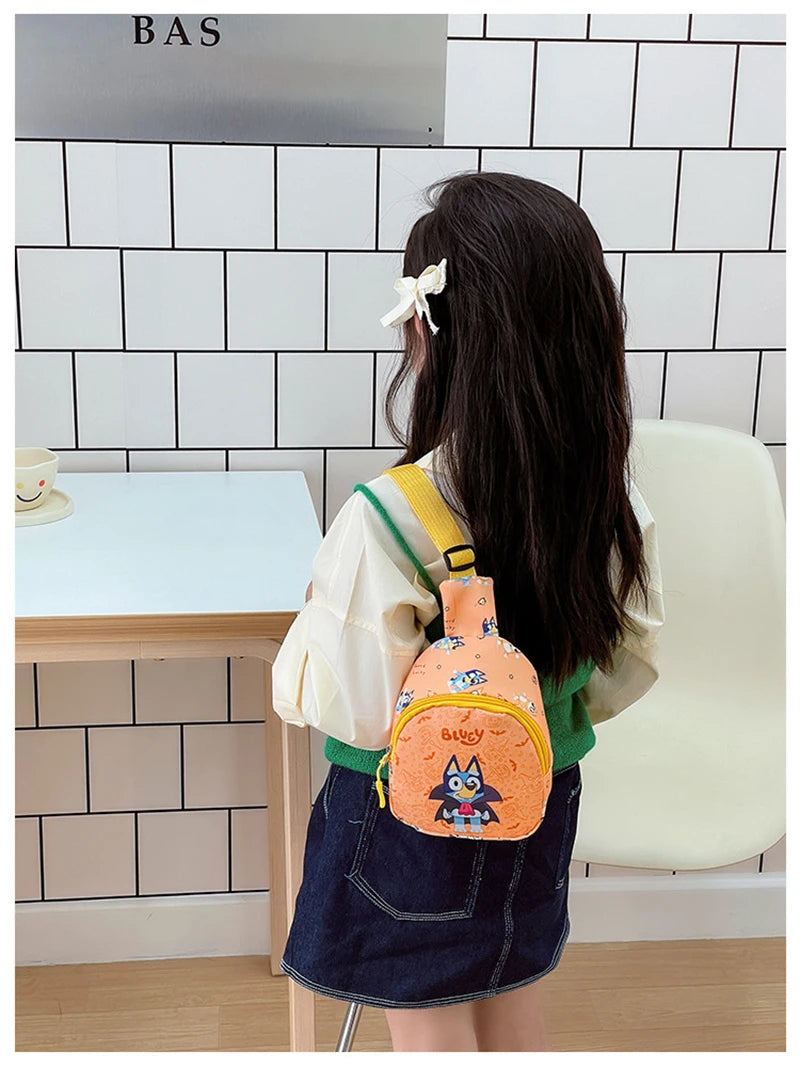 Bluey & Bingo Cartoon Rucksack für Kinder