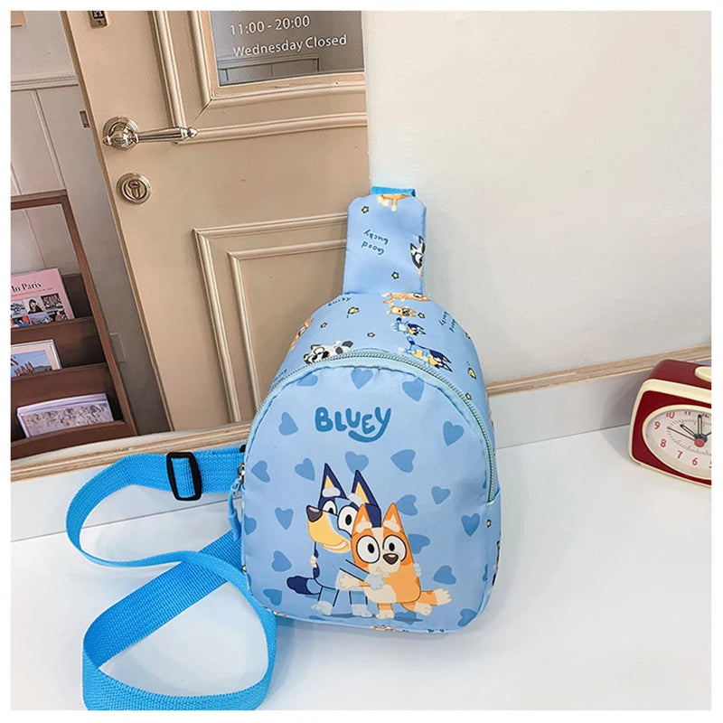 Bluey & Bingo Cartoon Rucksack für Kinder
