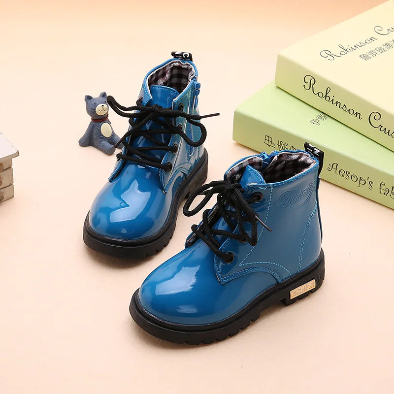 Kinder Knöchel Schuhe Knöchel-Stiefel – Modische & Wasserdichte Schuhe für Kinder