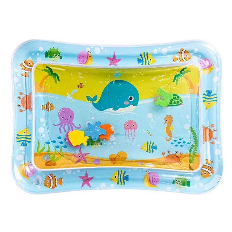 Aufblasbare Wasserspielmatte für Babys – Spiel und Spaß mit Wasser (0–3 Jahre)